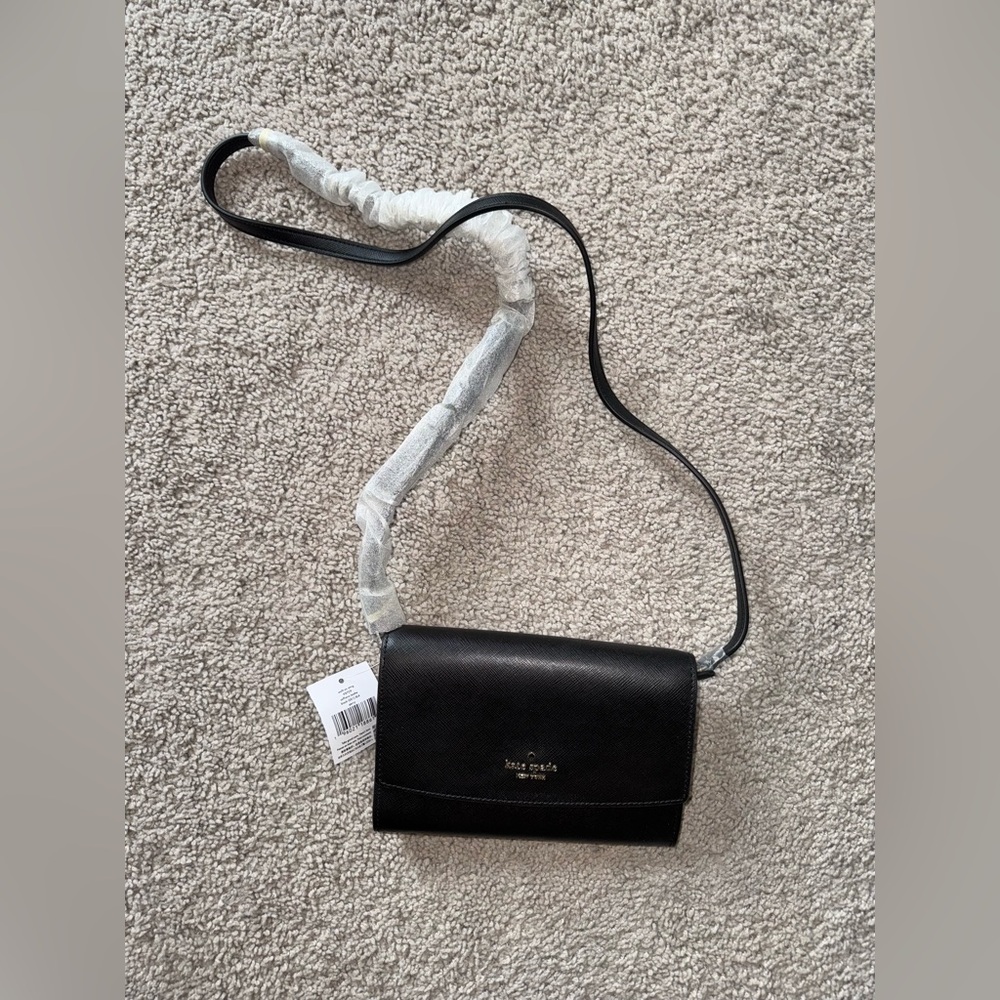 Kate Spade Elegant Black Crossbody Bag